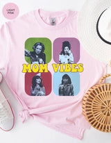 Retro Mom vibes Tshirt, Gift for mom